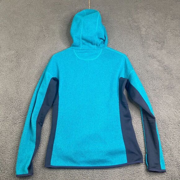 Patagonia Women Small Performance Better Sweater Hoody Teal STY25975 - Picture 11 of 12